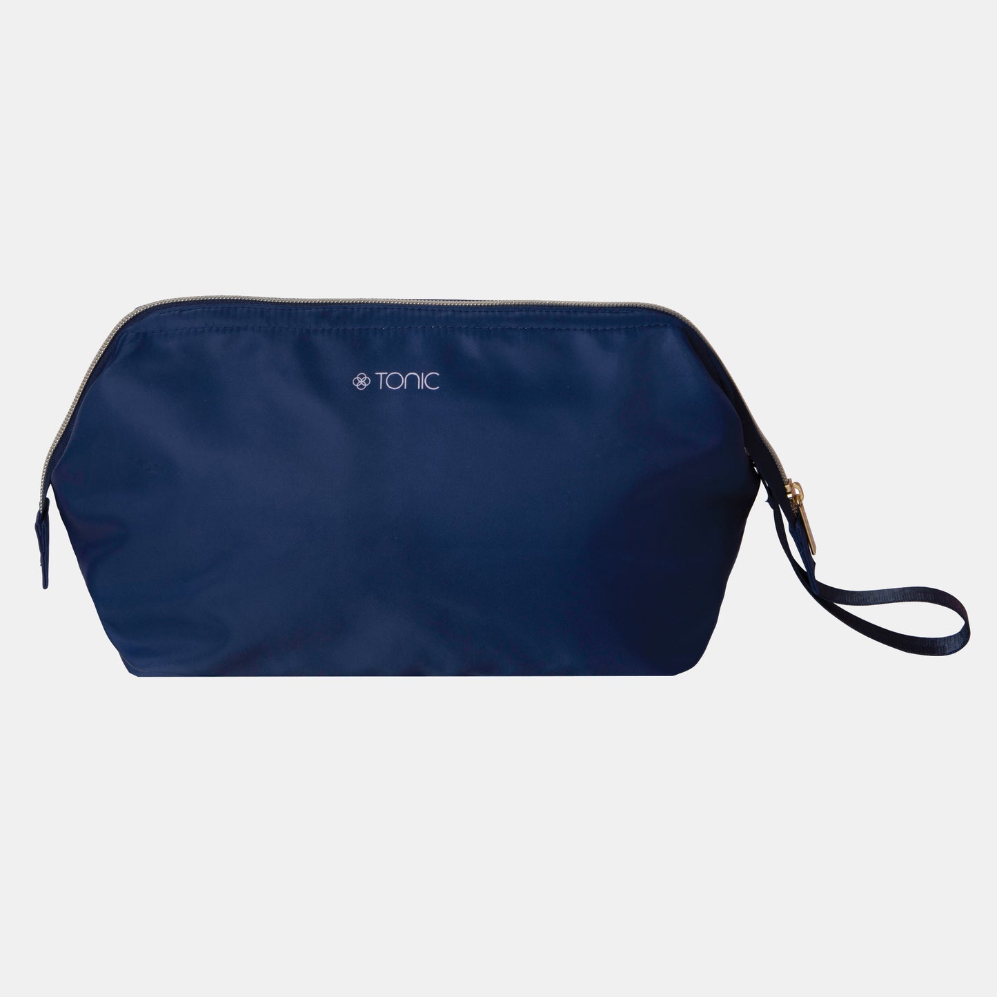Large Makeup Bag - Splash Navy