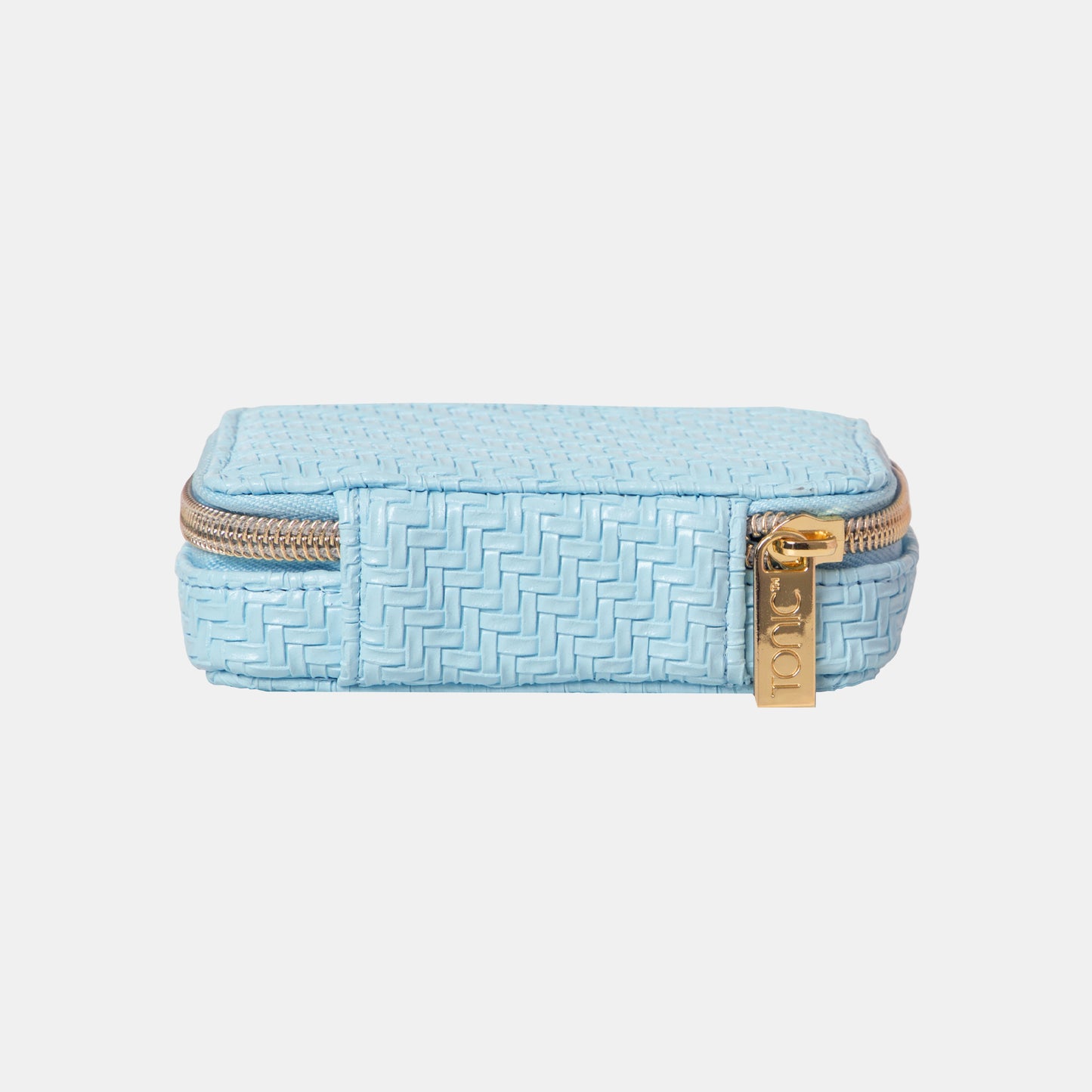 Pill Box - Herringbone Bluebell