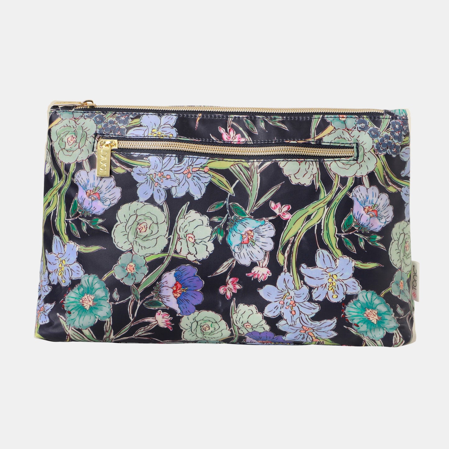 Large Cosmetic Bag - Fleur Ink