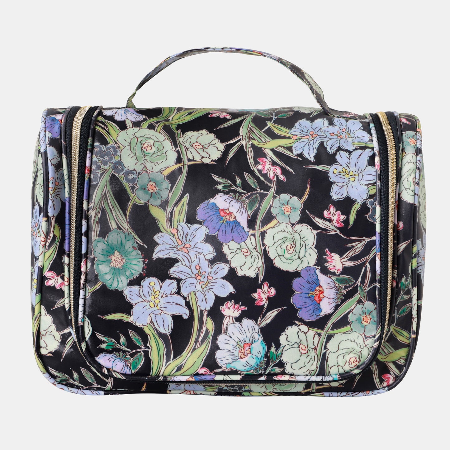 Essential Hanging Cosmetic Bag - Fleur Ink