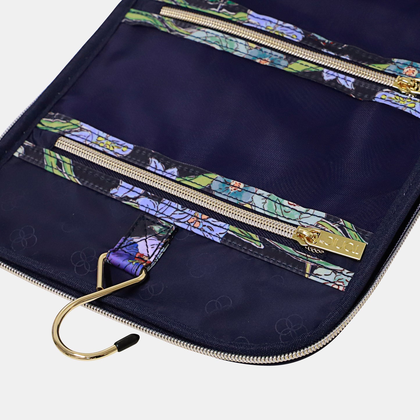 Essential Hanging Cosmetic Bag - Fleur Ink