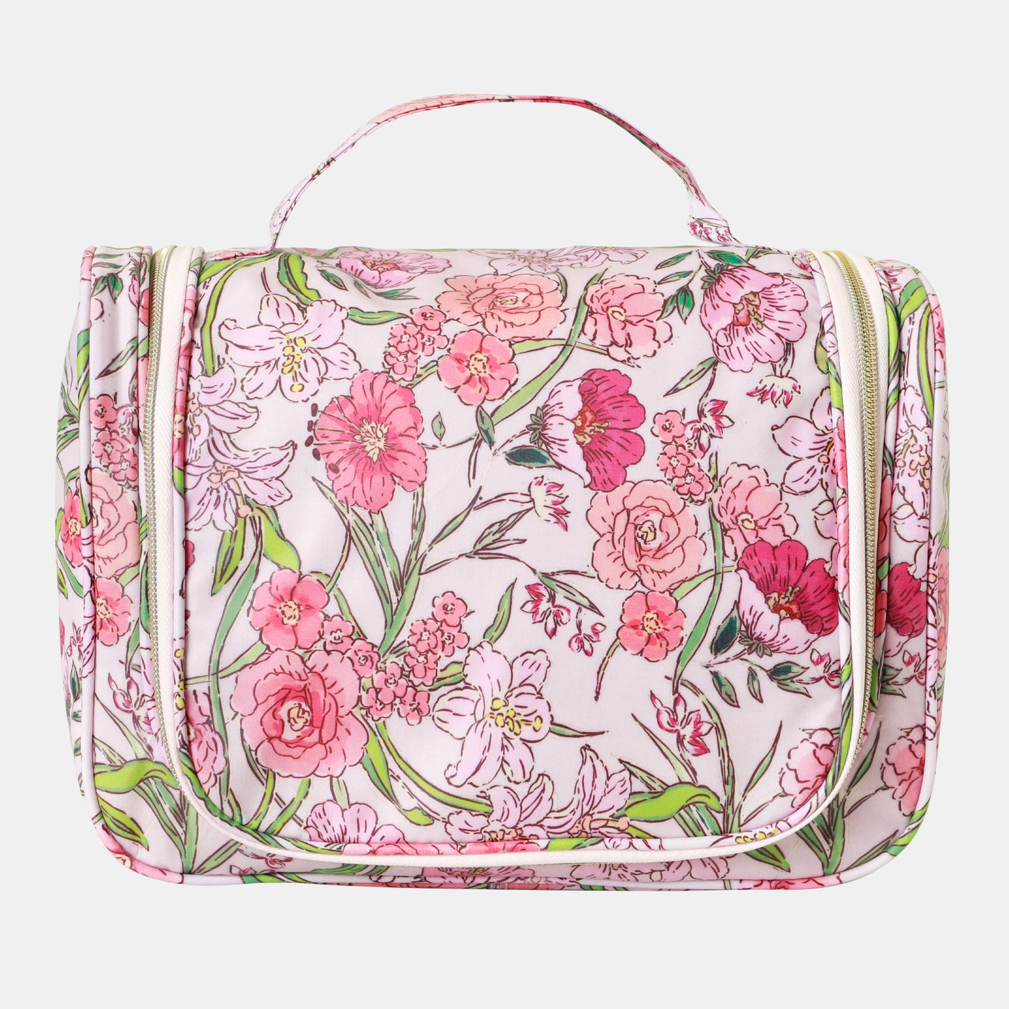 Essential Hanging Cosmetic Bag - Fleur Rose
