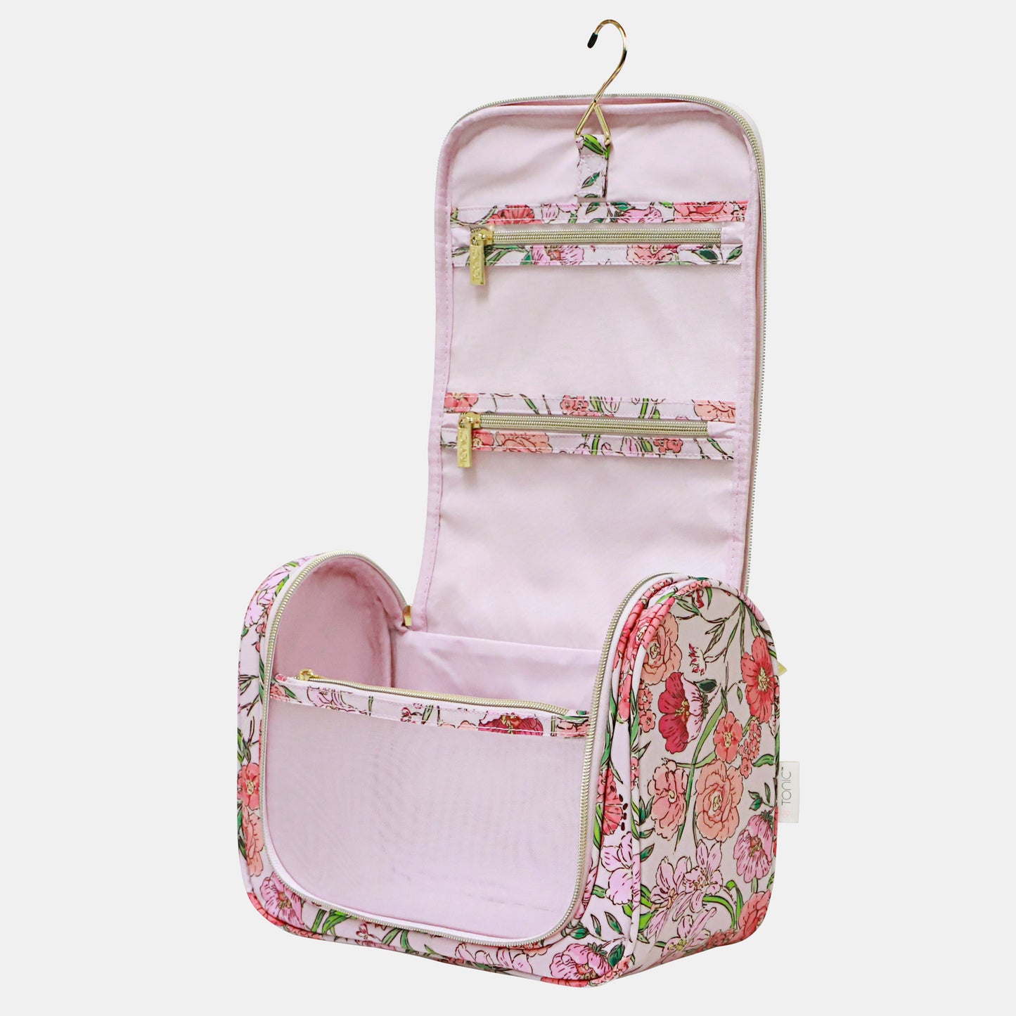 Essential Hanging Cosmetic Bag - Fleur Rose