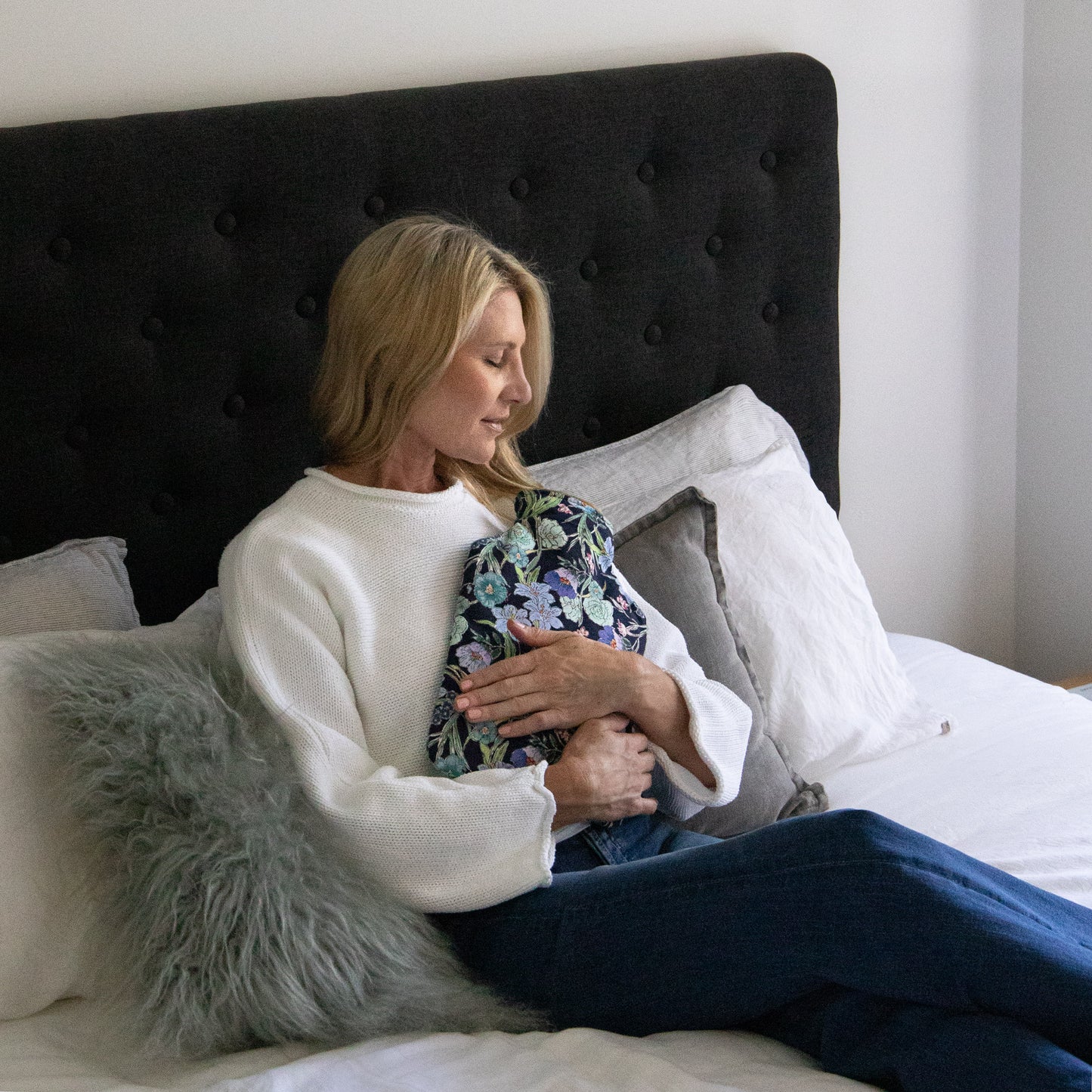 Hot Water Bottle - Fleur Ink