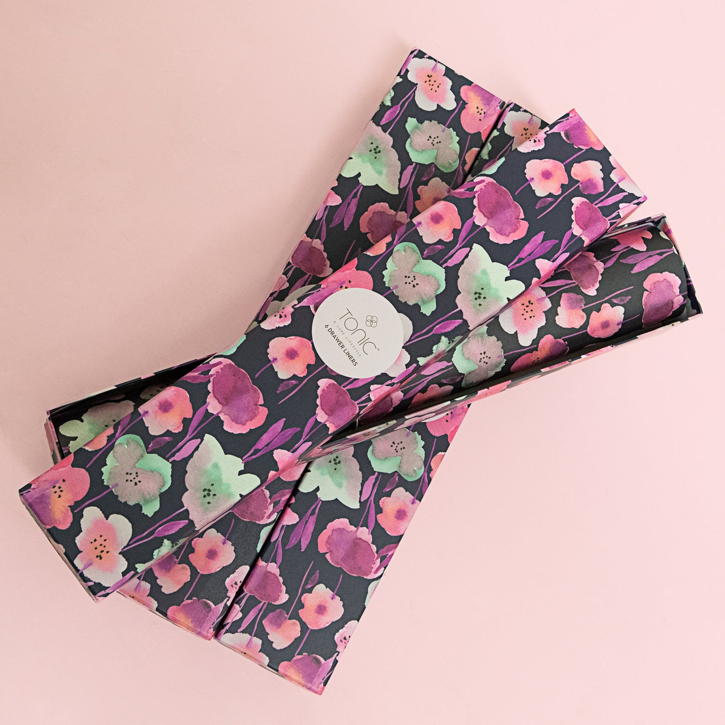 Scented Drawer Liners Triple Pack – Midnight Meadow