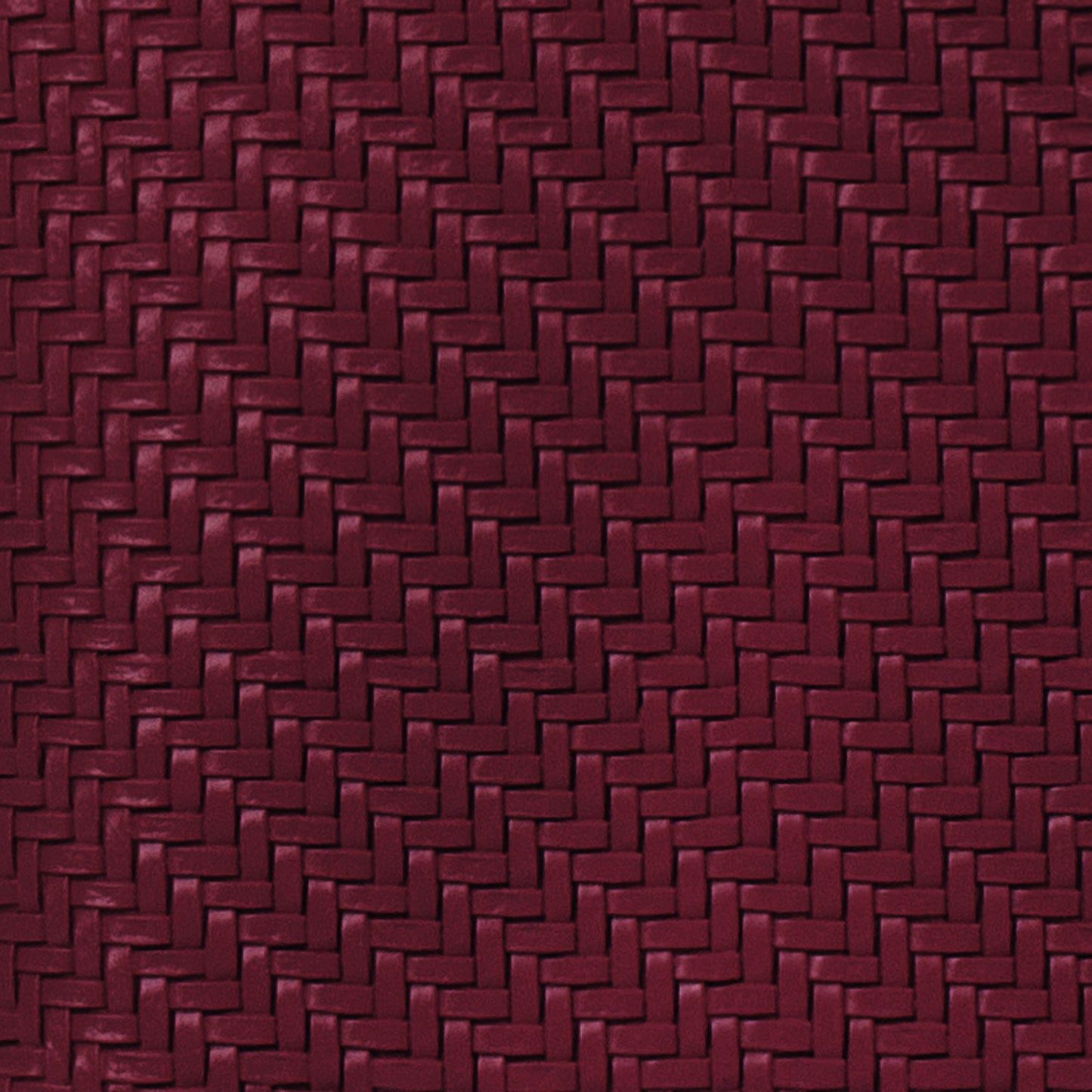 Large Beauty Bag - Herringbone Plum