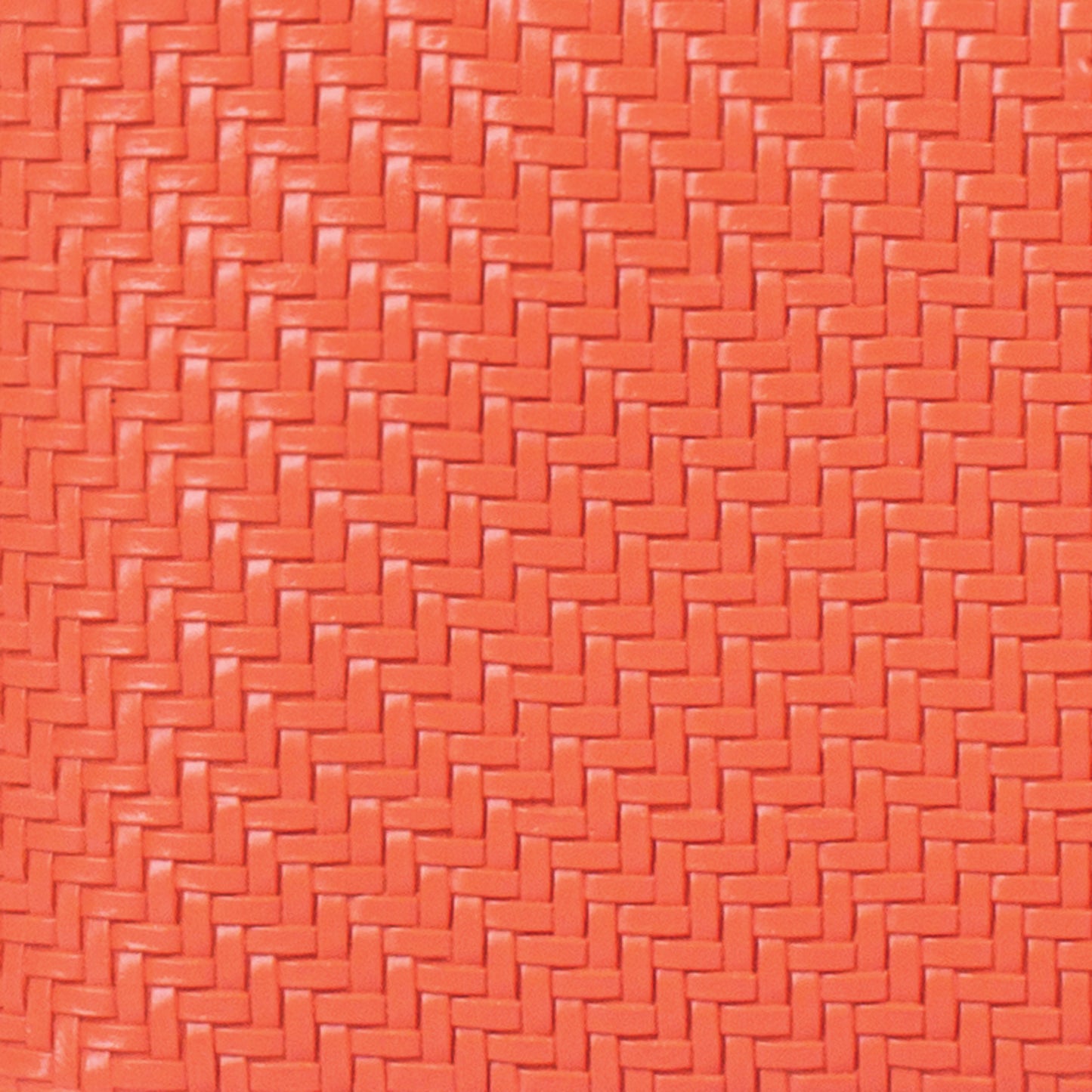 Medium Beauty Bag - Herringbone Tangerine