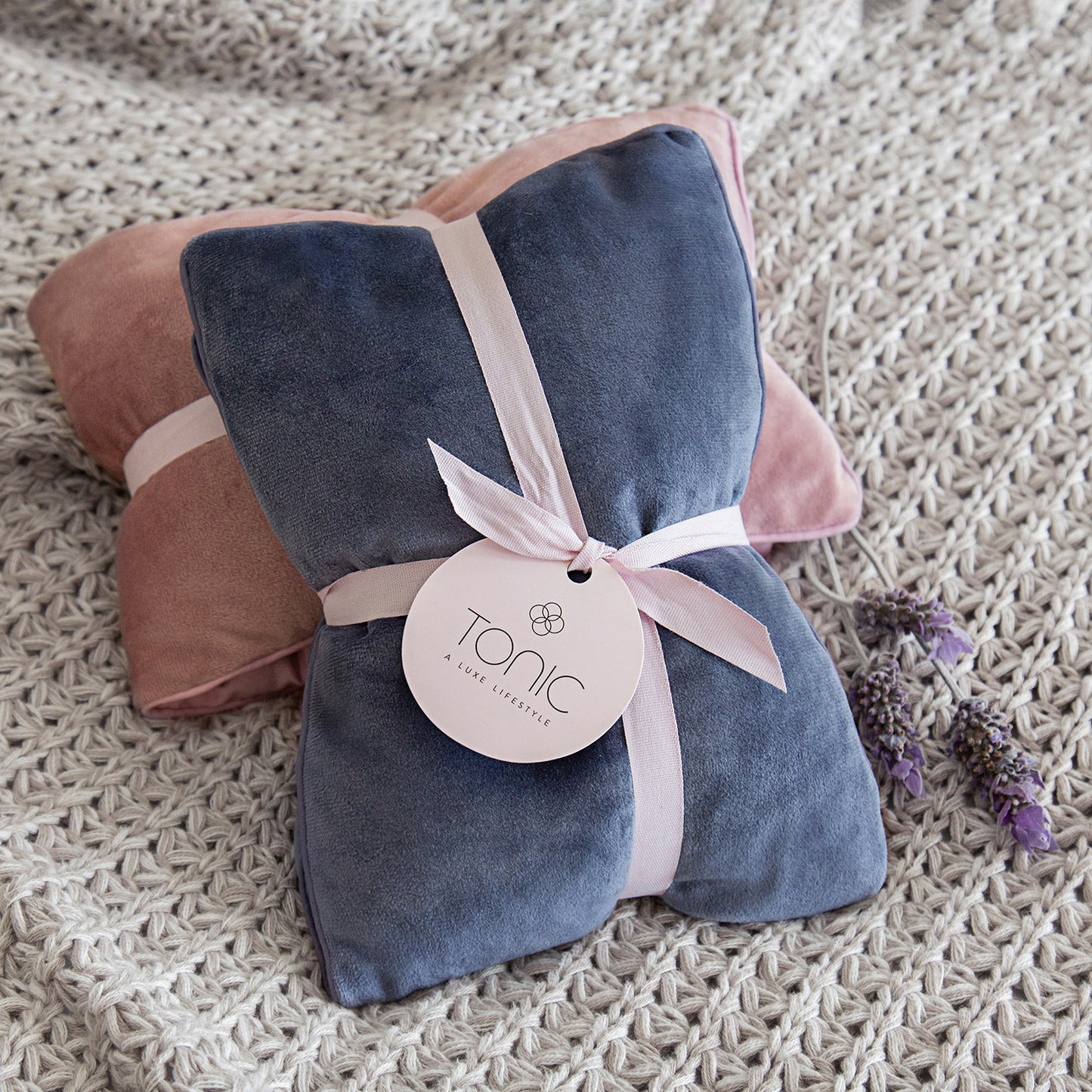 Heat Pillow - Luxe Velvet Storm