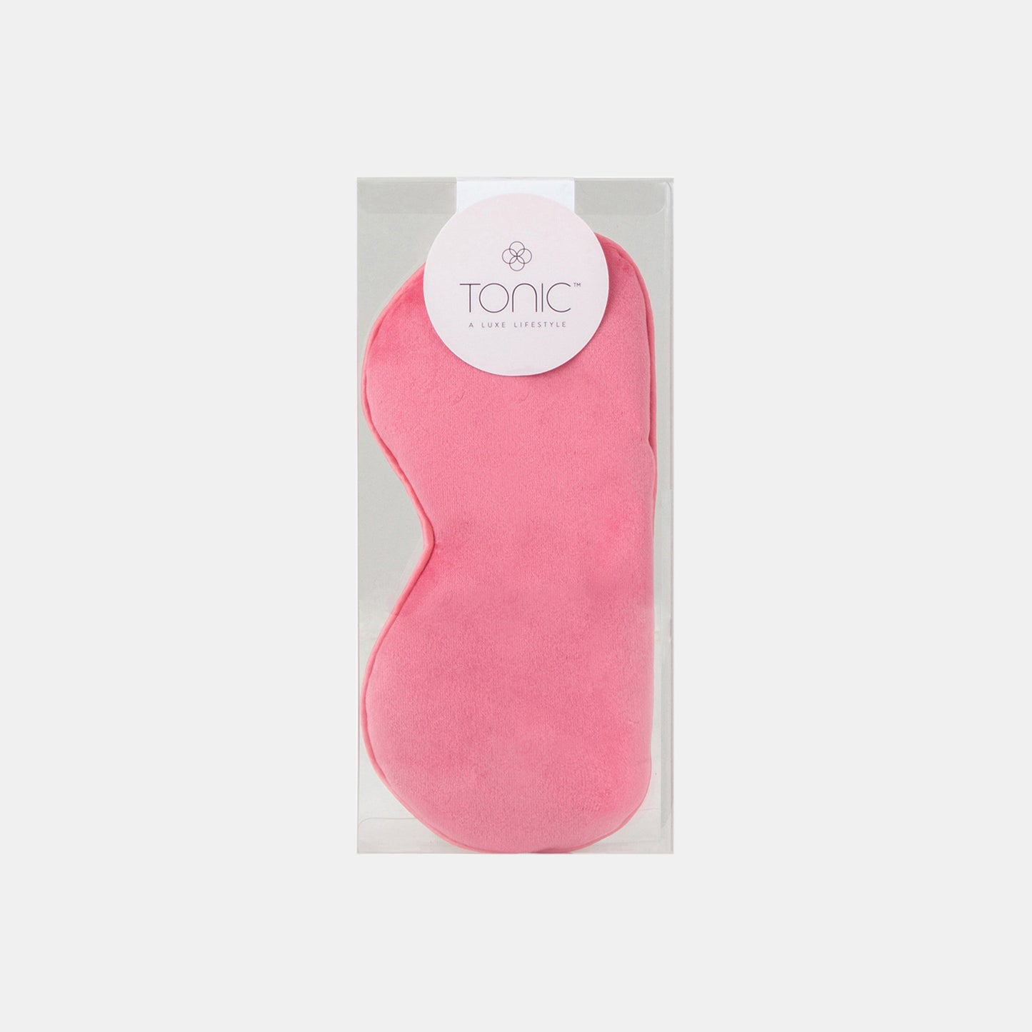 Eye Mask - Luxe Velvet Coral