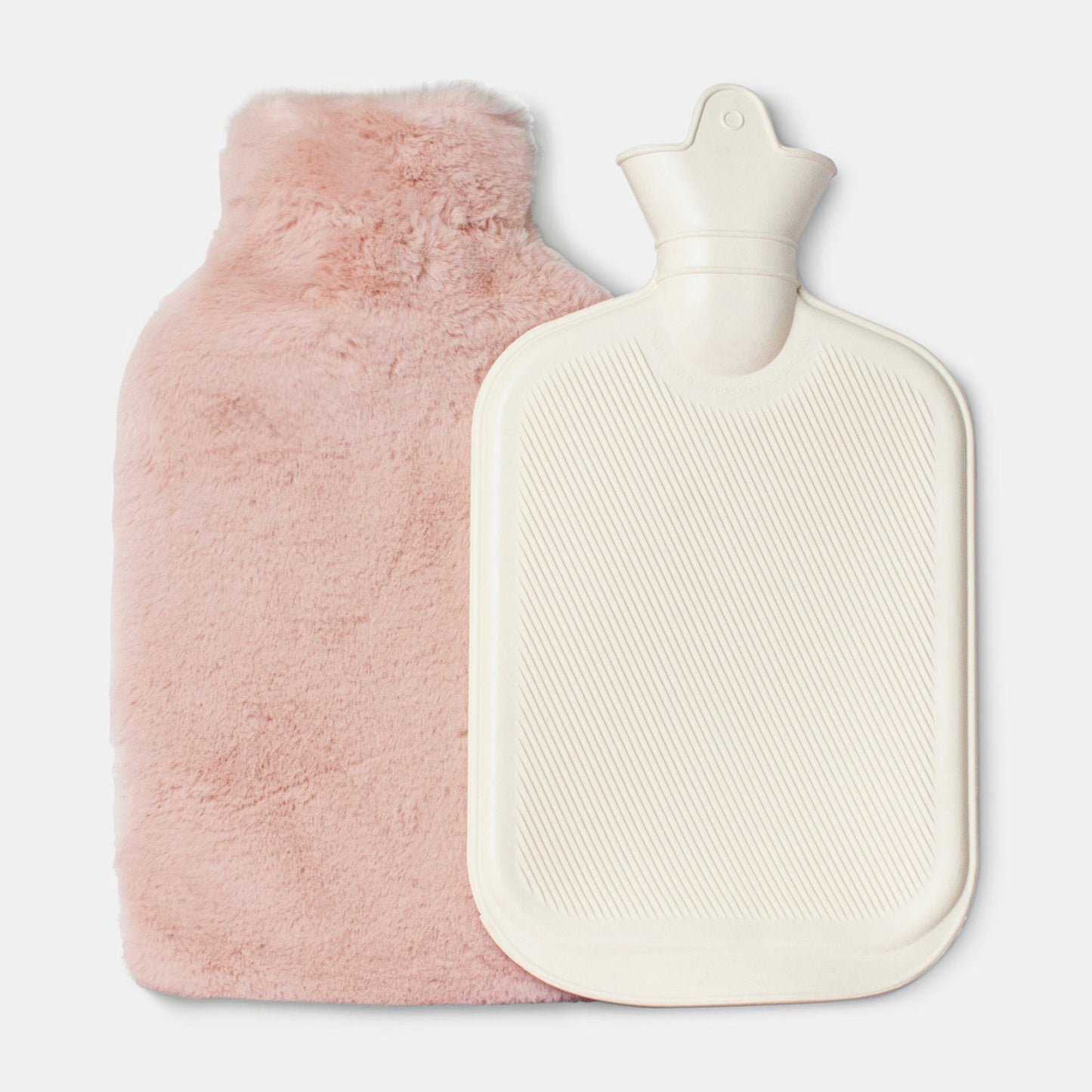 Hot Water Bottle - Deluxe Dusty Rose