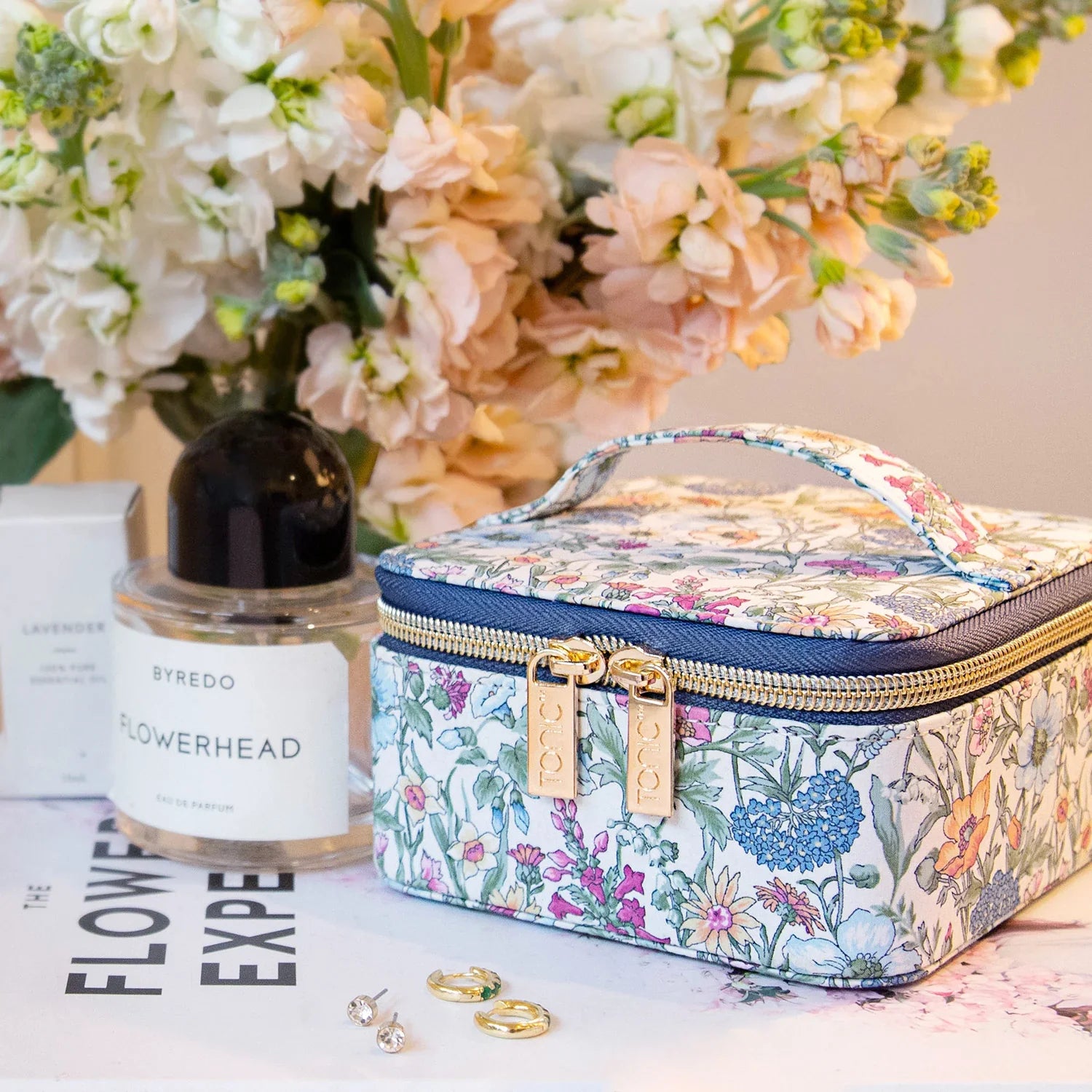 Jewellery Cube and Jewellery Wrap in Berry