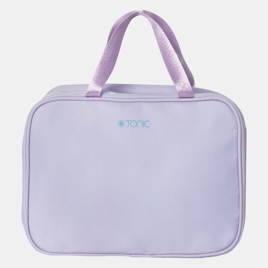 Hanging Makeup Bag - Splash Lilac