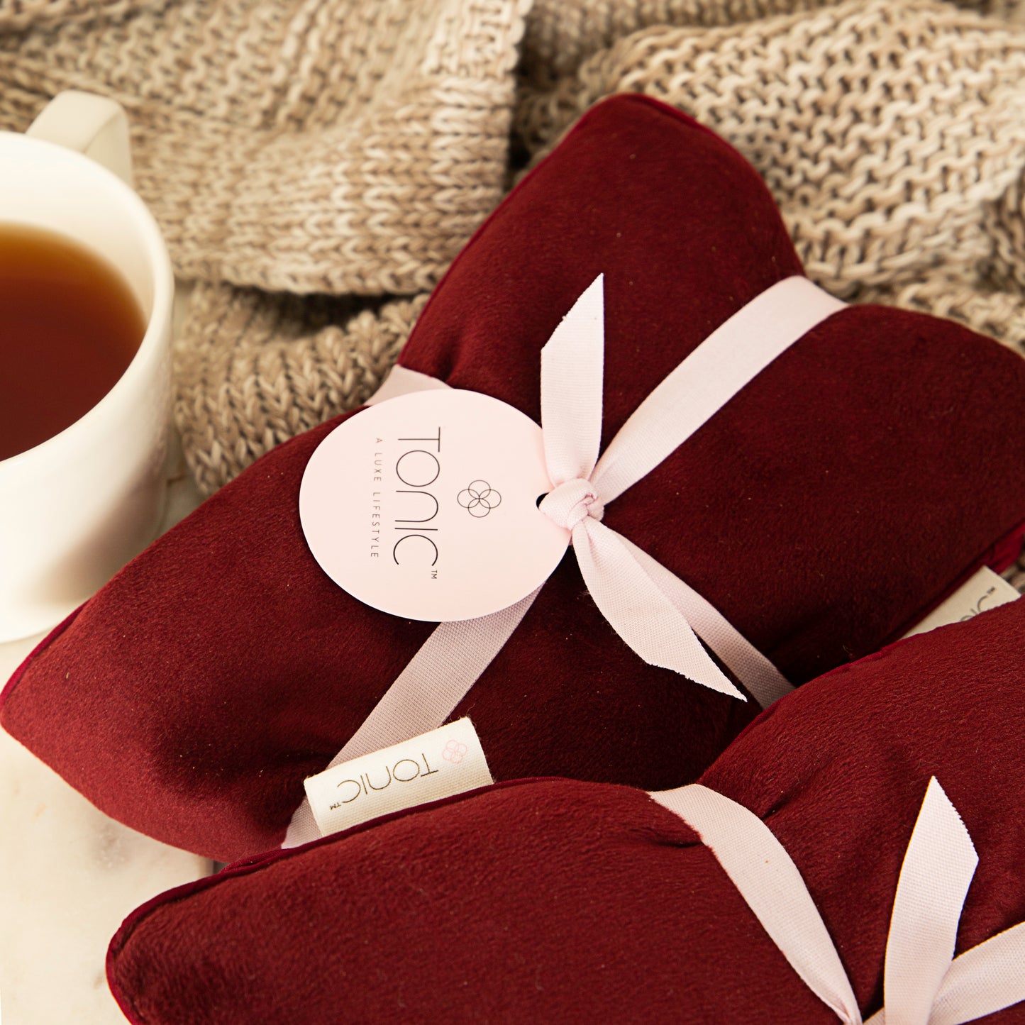 Heat Pillow - Luxe Velvet in Mulled Wine (Autumn Limited Edition)