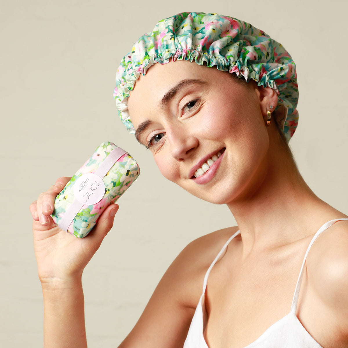 Liberty in Hazy Daisy - Shower Cap