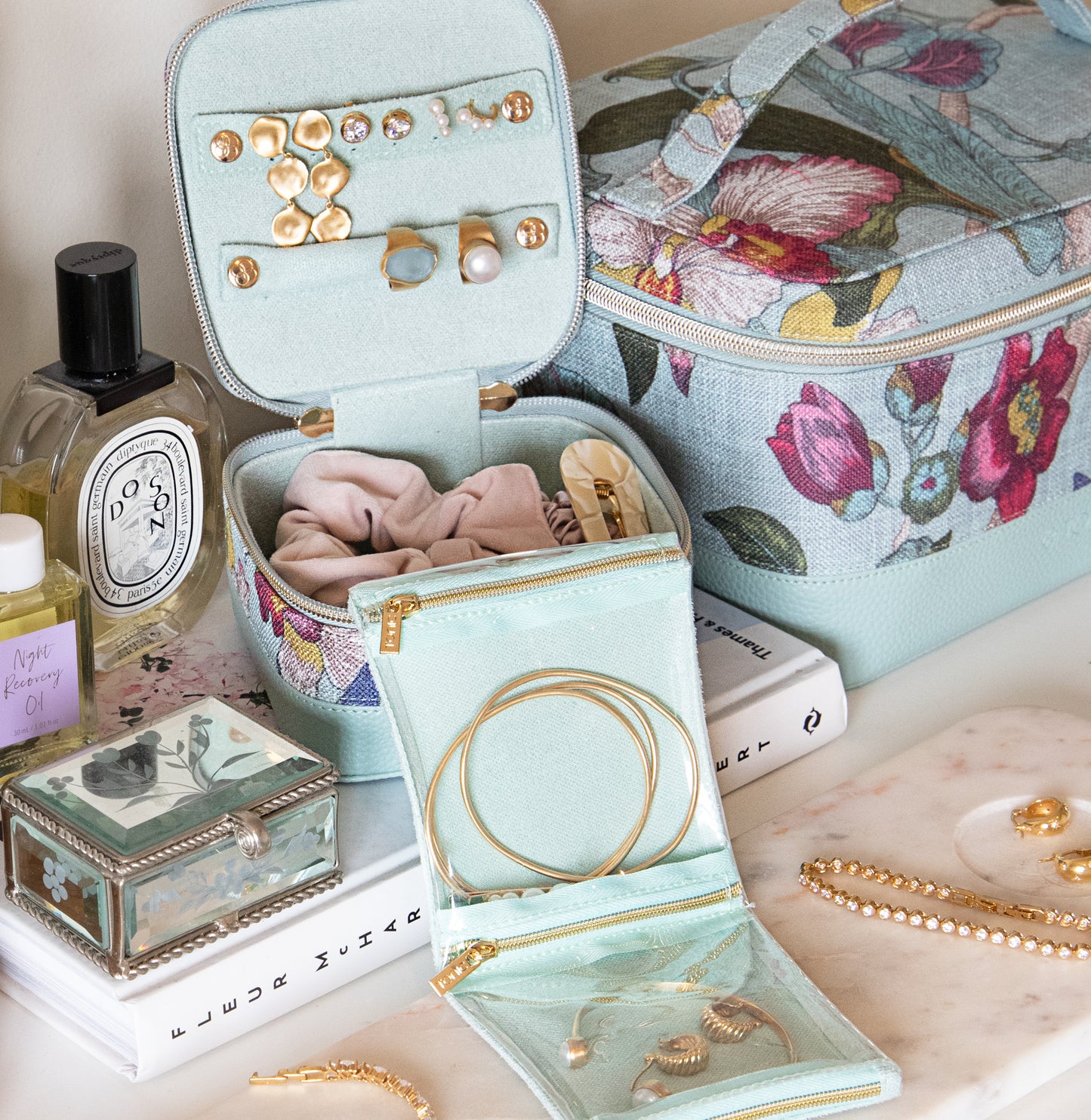 Jewellery Cube - Duet Birdsong Coastal