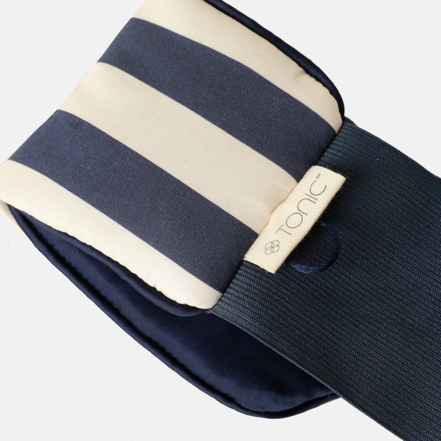 Men's Kit – Deep Rest Eye Mask in Classic Navy Stripe