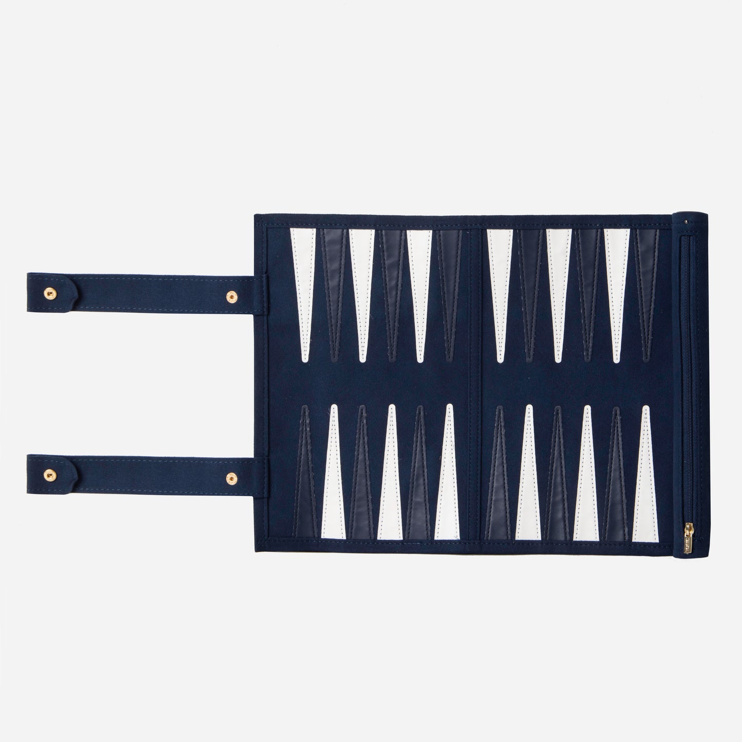 Navy Backgammon Travel Set