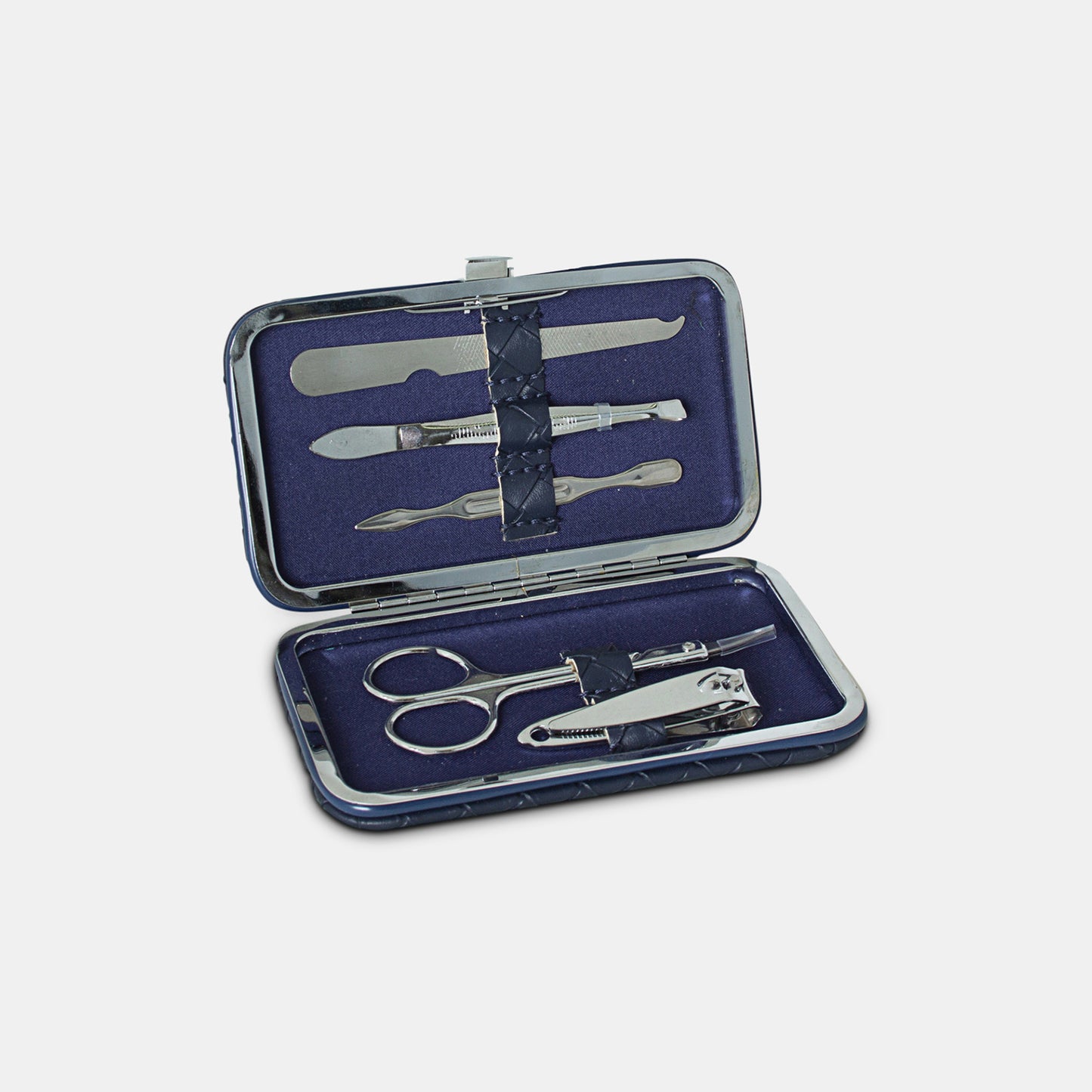 Manicure Set - Woven Navy