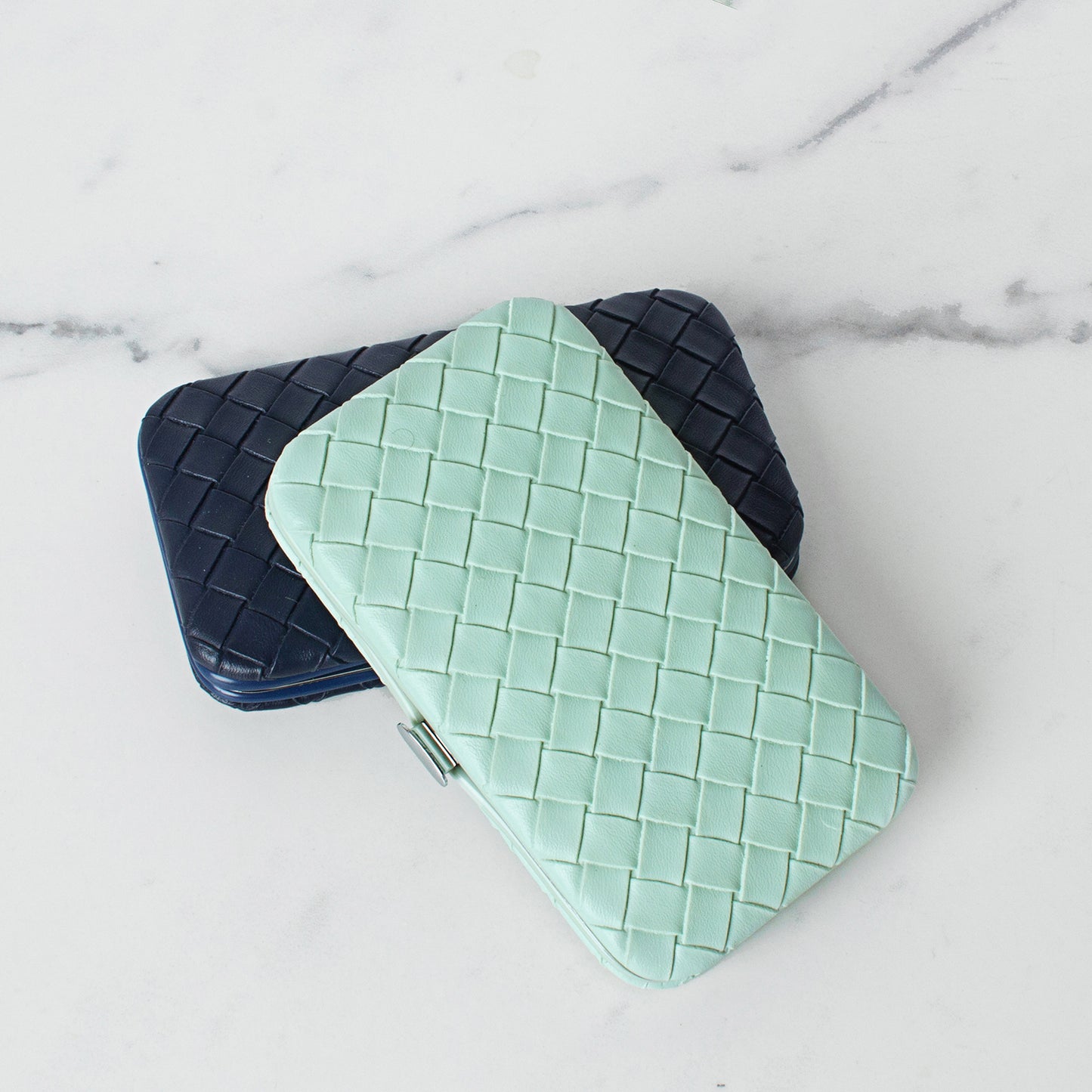 Manicure Set - Woven Teal