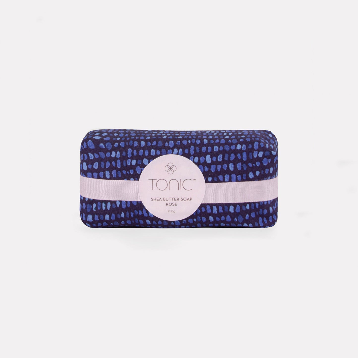 Shea Butter Soap - Navy Raindrops 250g