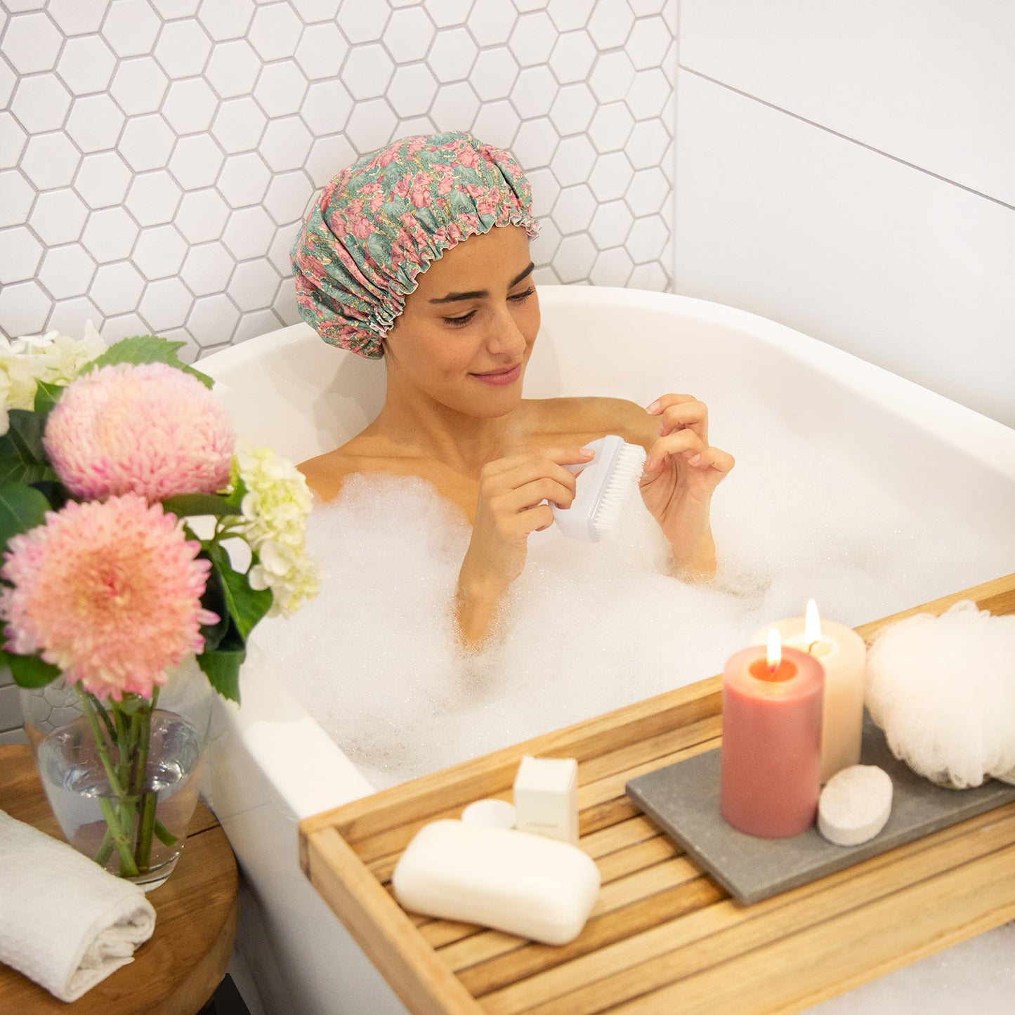 Shower Cap - Liberty Clementina