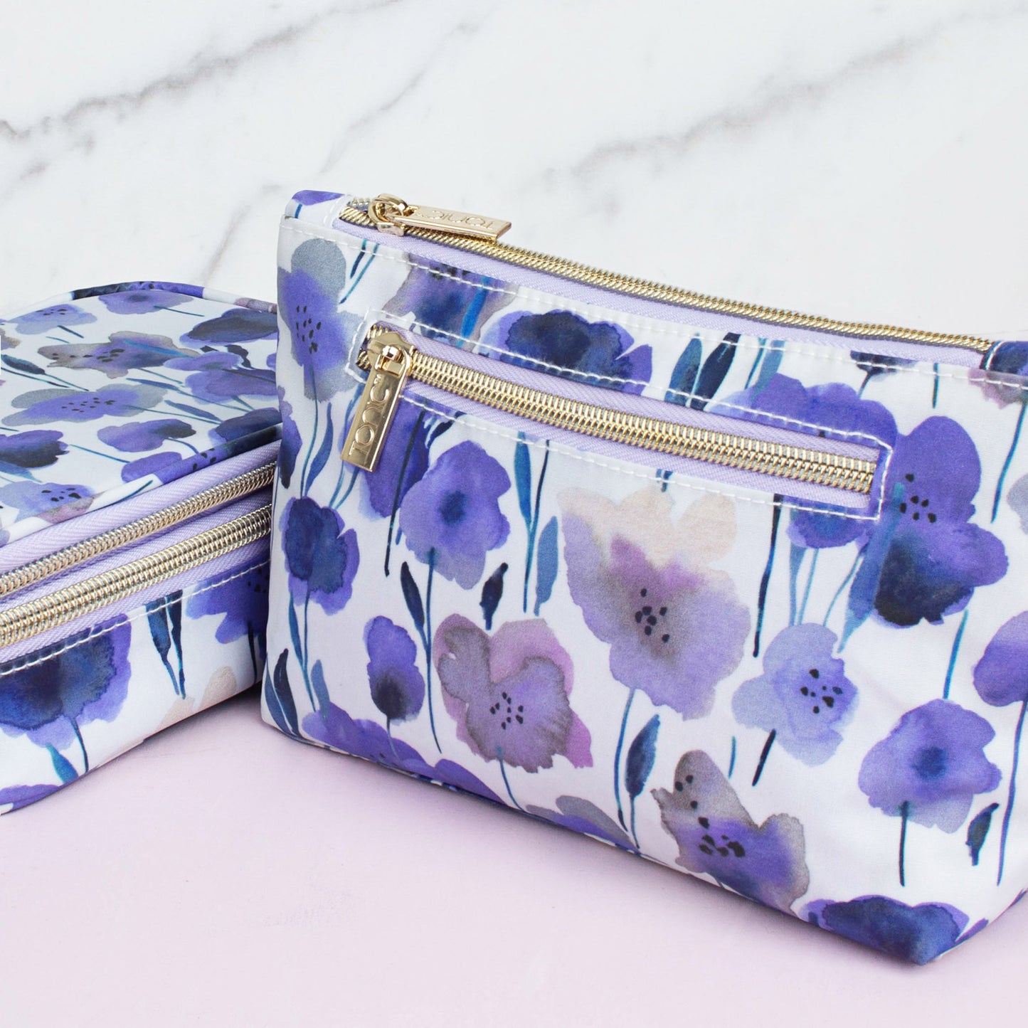 Small Cosmetic Bag - Morning Meadow